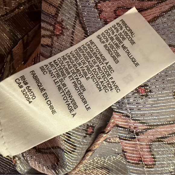 ZIMMERMANN Cosmic handkerchief Printed Chiffon Dress NWT - Picture 9 of 14